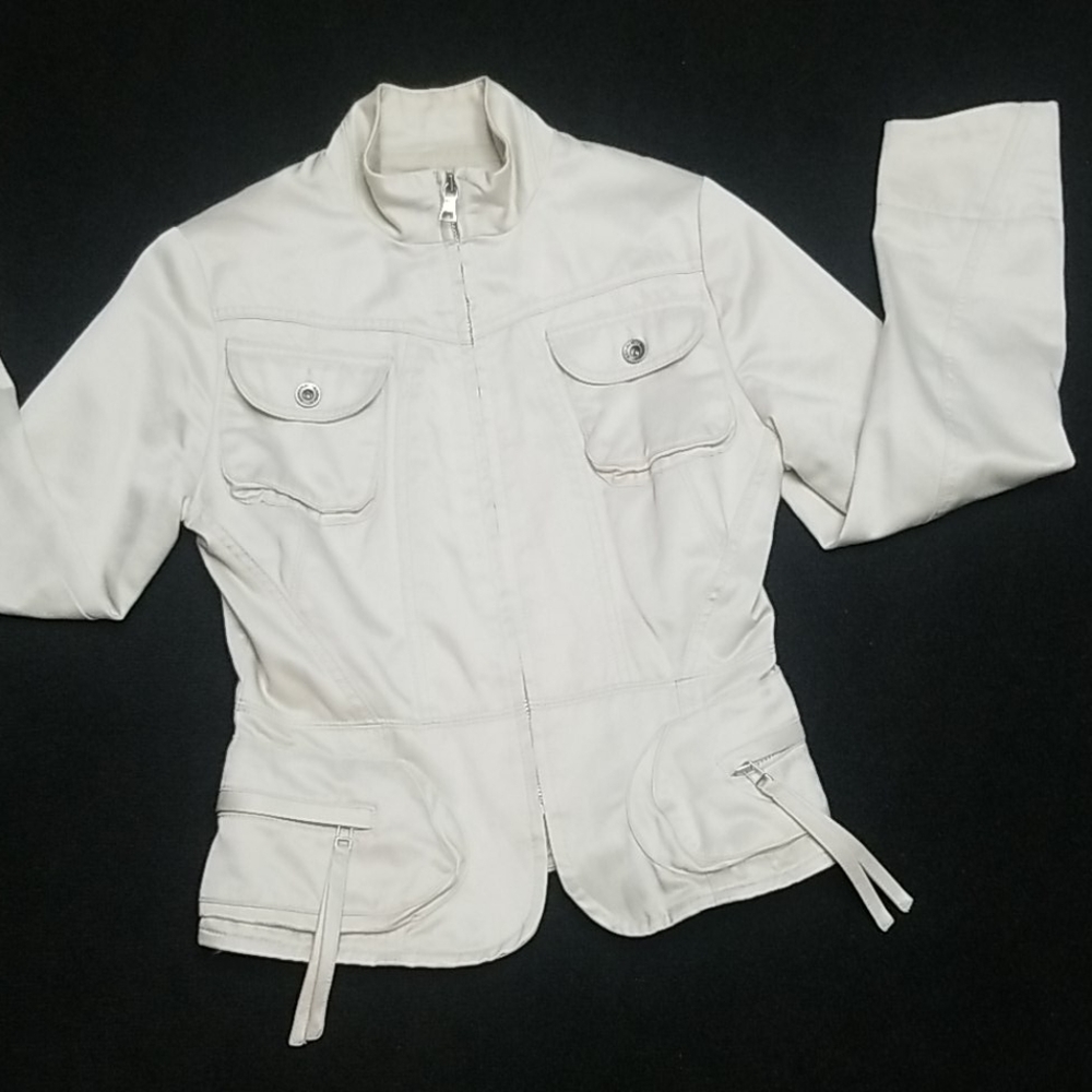 BANANA REPUBLIC fitted utility jacket
